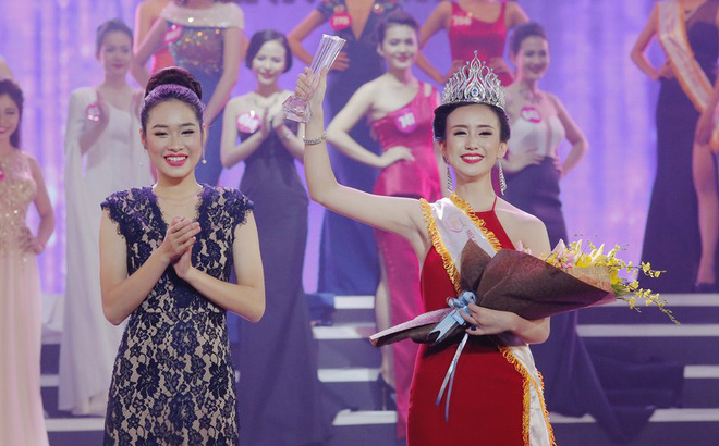Đặng Thị Thu Hồng đăng quang nữ sinh duy&ecirc;n d&aacute;ng 2016 