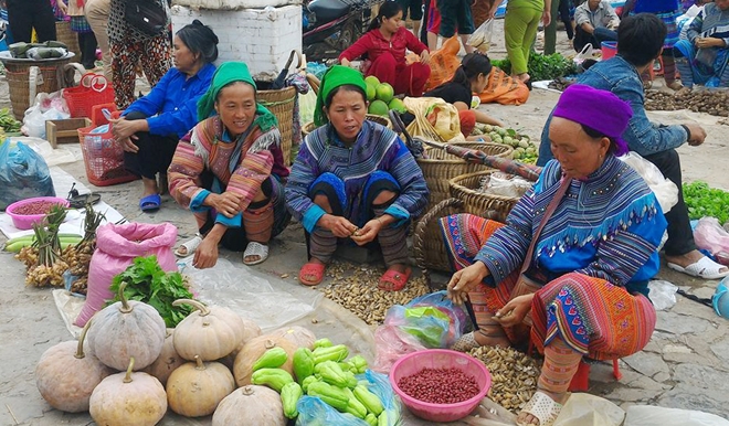 Chợ phi&ecirc;n Bắc H&agrave;- N&eacute;t văn h&oacute;a đặc trưng v&ugrave;ng cao