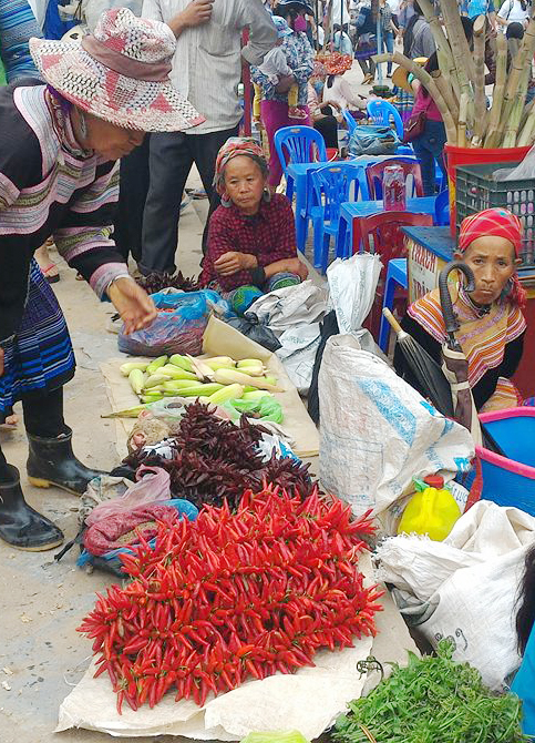 Chợ phi&ecirc;n Bắc H&agrave;- N&eacute;t văn h&oacute;a đặc trưng v&ugrave;ng cao