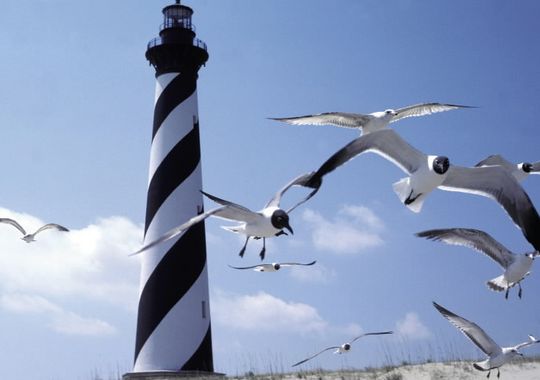 Mực nước biển d&acirc;ng nhanh dọc ph&aacute;i bắc bờ biển Atlantic của mũi Hatteras, N.C