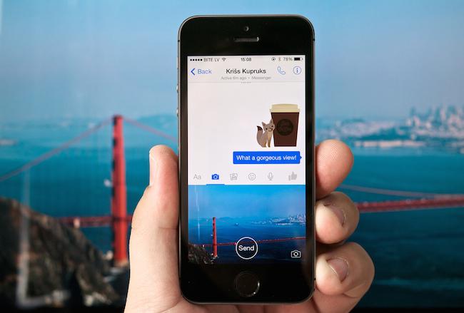ứng dụng slingshot mới nhất của Facebook