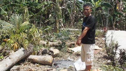 Hiện trường nơi người b&aacute;n v&eacute; số t&ecirc;n Hải treo cổ tự tử