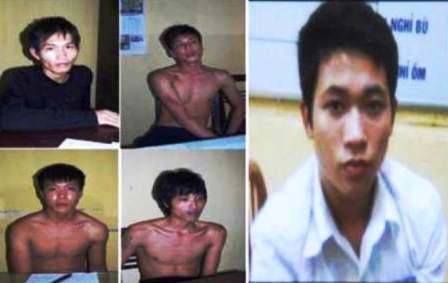 C&aacute;c đối tượng trộm tiệm v&agrave;ng Ngọc Bốn