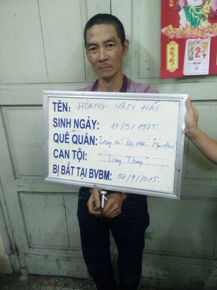 Đối tượng Ho&agrave;ng Văn Hải