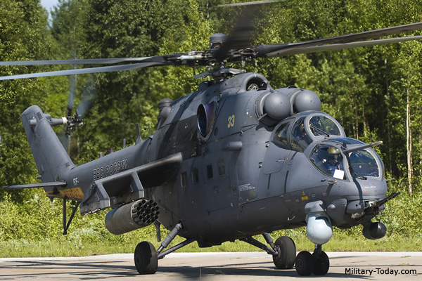 Trực thăng tấn c&ocirc;ng Mi-35M sở hữu khả năng tấn c&ocirc;ng mạnh mẽ