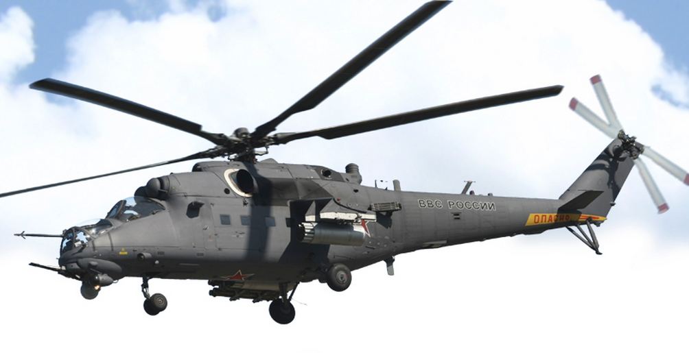 Trực thăng tấn c&ocirc;ng Mi-35M được trang bị hệ thống vũ kh&iacute; hiện đại, uy lực