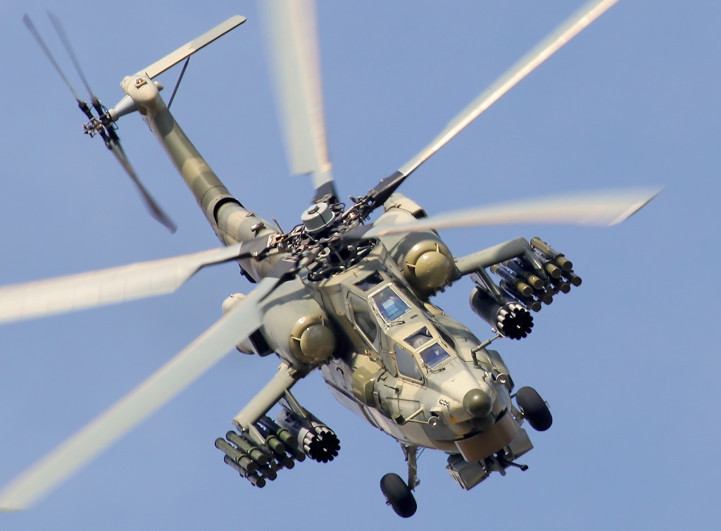 Trực thăng tấn c&ocirc;ng Mi-28N c&oacute; khả năng tấn c&ocirc;ng ở tốc độ cao v&agrave; sở hữu loạt vũ kh&iacute; mạnh mẽ 