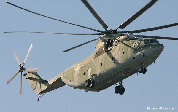 Trực thăng vận tải Mi-26 nặng v&agrave; mạnh nhất của Nga