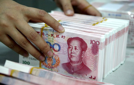 Đồng nh&acirc;n d&acirc;n tệ Trung Quốc vừa tụt xuống vị tr&iacute; thứ bảy trong thanh to&aacute;n to&agrave;n cầu