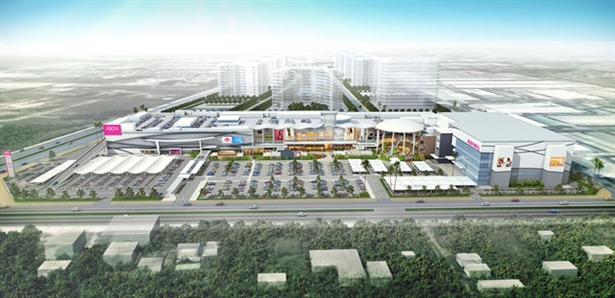 Phối cảnh trung t&acirc;m 13Win19 tải ứng dụng Aeon Mall Long Bi&ecirc;n