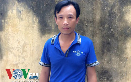 Đối tượng bị C&ocirc;ng an TP Thanh H&oacute;a bắt giữ v&igrave; h&agrave;nh vi lừa đảo chiếm đoạt t&agrave;i sản