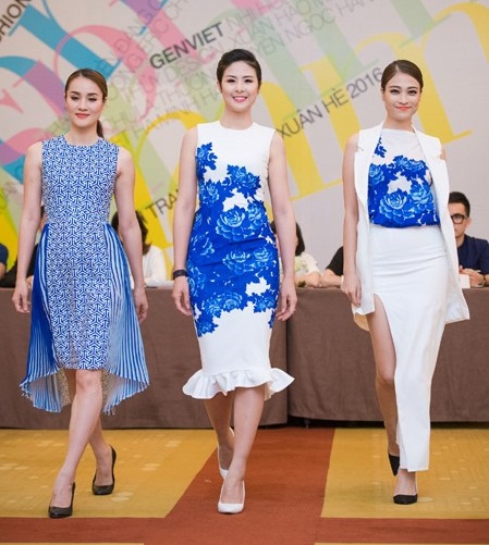 Hoa hậu Ngọc H&acirc;n mở m&agrave;n Tuần lễ Thời trang Xu&acirc;n- H&egrave; 2016