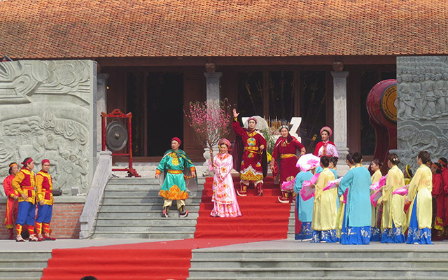 Tưng bừng lễ hội g&ograve; Đống Đa
