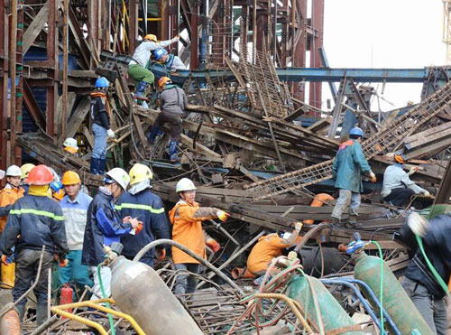 Sập gi&agrave;n gi&aacute;o ở Formosa: Nh&agrave; thầu H&agrave;n Quốc l&ecirc;n tiếng