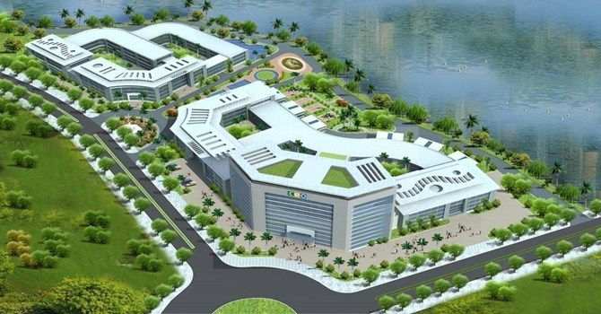 Khu CNC H&ograve;a Lạc được kỳ vọng l&agrave; một trung t&acirc;m KH&CN của miền Bắc