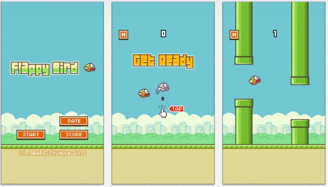 Tr&ograve; chơi Flappy, t&igrave;m kiếm google, từ kh&oacute;a 2014, nguyễn h&agrave; đ&ocirc;ng