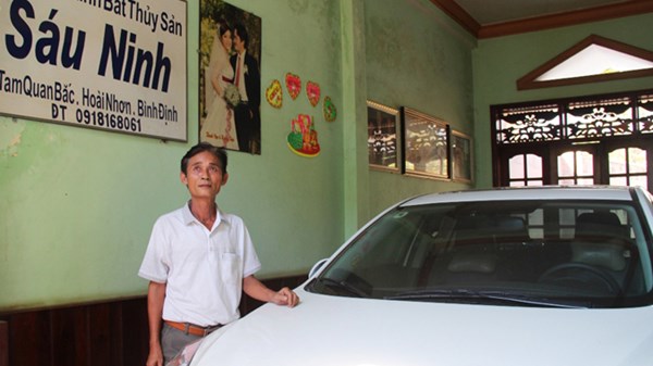 Tỷ ph&uacute; l&agrave;ng ch&agrave;i - B&ugrave;i Thanh Ninh vừa viết đơn đề nghị xin đất x&acirc;y nh&agrave; ở đảo Song Tử T&acirc;y