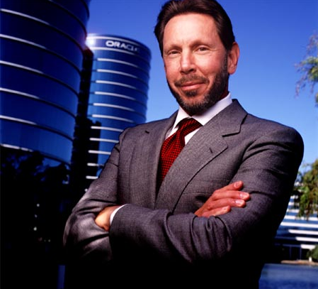 Larry Ellison. T&ocirc;̉ng tài sản: 48 tỷ USD. Gi&aacute;m đốc điều h&agrave;nh của Oracle