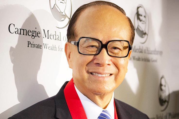 Tỷ ph&uacute; gi&agrave;u nhất ch&acirc;u &Aacute; năm 2014 l&agrave; tỷ ph&uacute; Li Ka - Shing