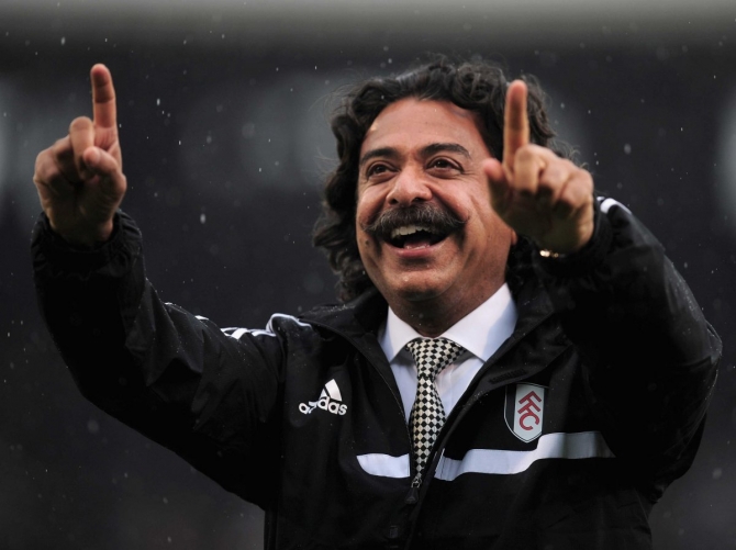 Shahid Khan l&agrave; chủ của c&acirc;u lạc bộ b&oacute;ng đ&aacute; Fullham