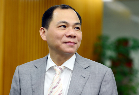 &Ocirc;ng Phạm Nh&acirc;̣t Vượng hi&ecirc;̣n là Chủ tịch t&acirc;̣p đoàn Vingroup