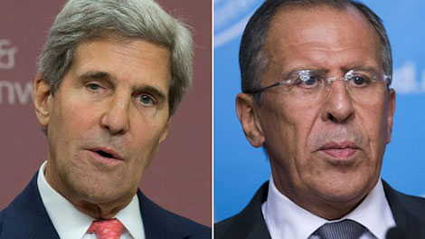 Trong cuộc đ&agrave;m ph&aacute;n 4 b&ecirc;n của Ukraine, ngoại trưởng Mỹ John Kerry h&ocirc;m nay sẽ gặp người đồng cấp Nga Sergei Lavrov.
