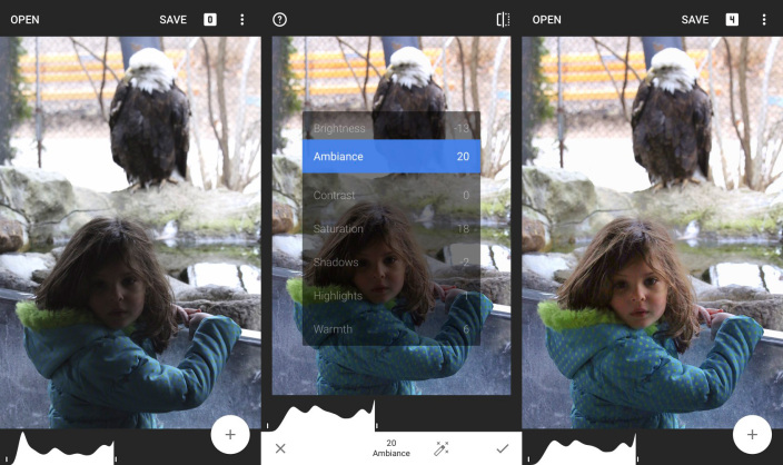 Ứng dụng chỉnh sửa ảnh Snapseed 2.0