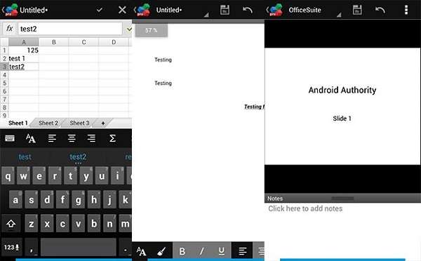 OfficeSuite Viewer l&agrave; 1 ứng dụng ha cho nhu cầu duyệt xem văn bản cơ bản