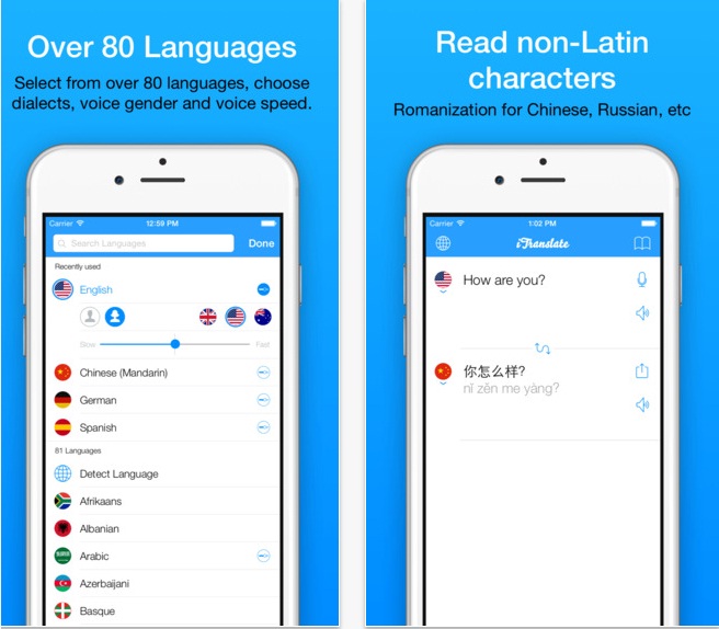 iTranslate l&agrave; ứng dụng hay, mạnh mẽ cho nhu cầu dịch thuật tr&ecirc;n iOS