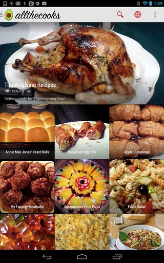 Với h&igrave;nh ảnh cụ thể, Recipe Search l&agrave; 1 ứng dụng hay đ&ecirc; hưỡng dẫn nấu ăn