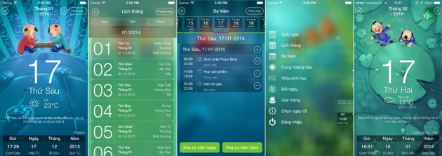 Lịch như &yacute; l&agrave; 1 trong những ứng dụng hay n&ecirc;n c&oacute; trong dịp Tết 2015