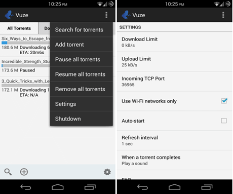 Vuze Torrent Downloader 