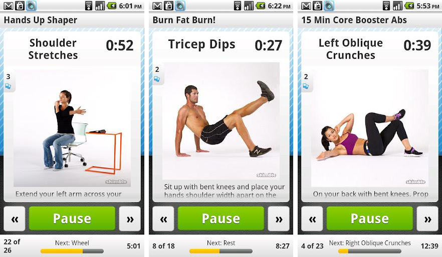 Workout Trainer l&agrave; ứng dụng hay hỗ trợ việc tập luyện