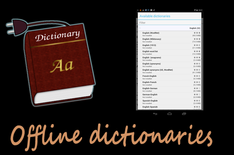 Ứng dụng hay Offline Dictionaries gi&uacute;p tra từ điển m&agrave; kh&ocirc;ng cần kết nối mạng