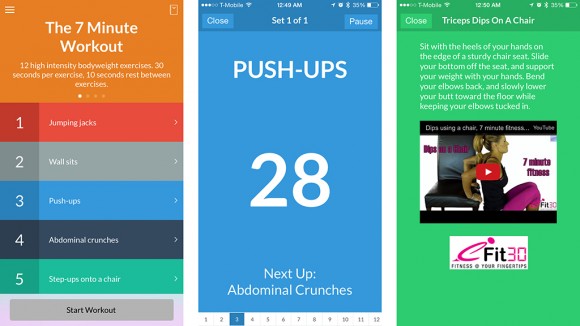7 Minute Workout l&agrave; một ứng dụng theo d&otilde;i 13Win19 ưu đãi hấp dẫn v&agrave; đề xuất c&aacute;c b&agrave;i tập thể dục 