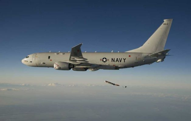 P-8A l&agrave; m&aacute;y bay tuần tiễu tr&ecirc;n biển đa chức năng do h&atilde;ng Boeing nghi&ecirc;n cứu