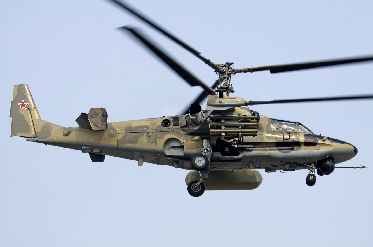 Trực thăng Nga Kamov Ka-52 Alligator được nhiều nh&agrave; l&atilde;nh đạo Nga đ&aacute;nh gi&aacute; cao