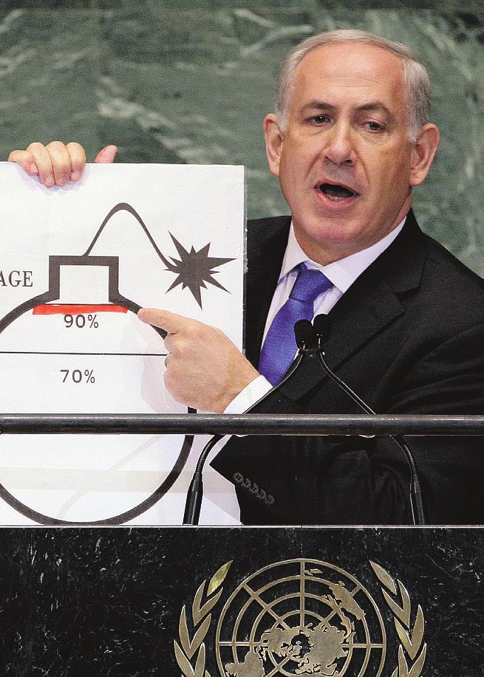 Thủ tướng Israel khẳng định ngăn chặn vấn đề hạt nh&acirc;n Iran l&agrave; nhiệm vụ tối cao của m&igrave;nh