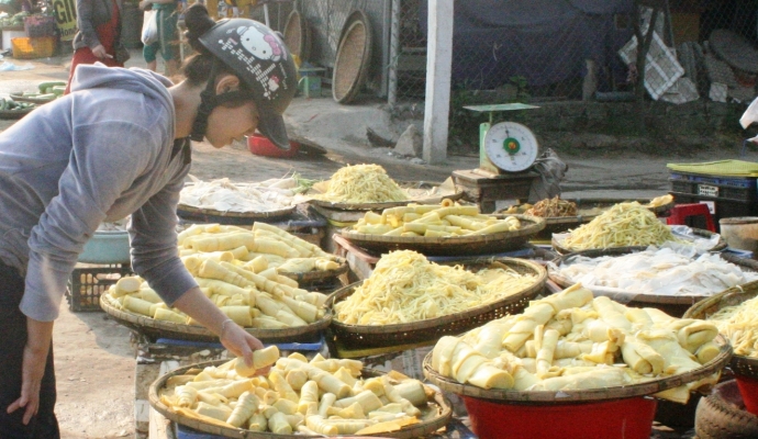 Huế: Phạt nặng 2 cơ sở b&aacute;n măng ng&acirc;m v&agrave;ng &ocirc;