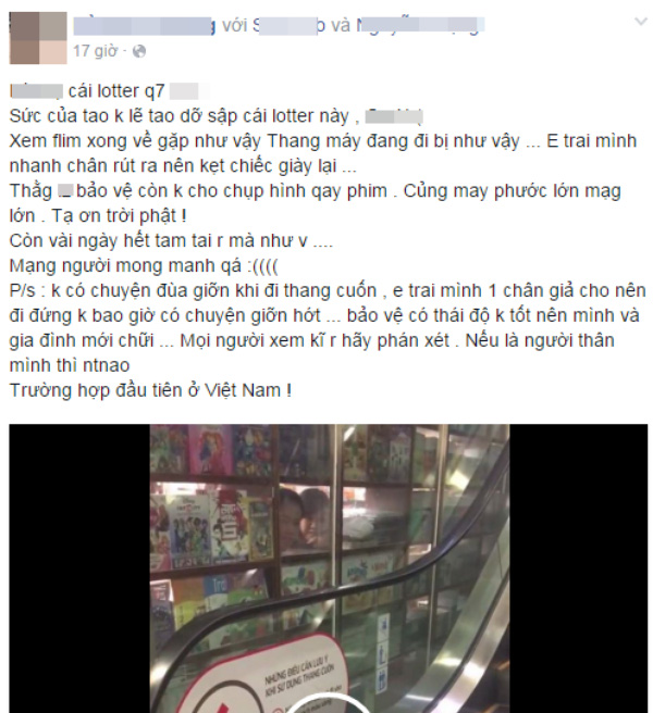 Nội dung Facebook chị H. đăng tải đ&atilde; c&oacute; hơn 7000 lượt chia sẻ