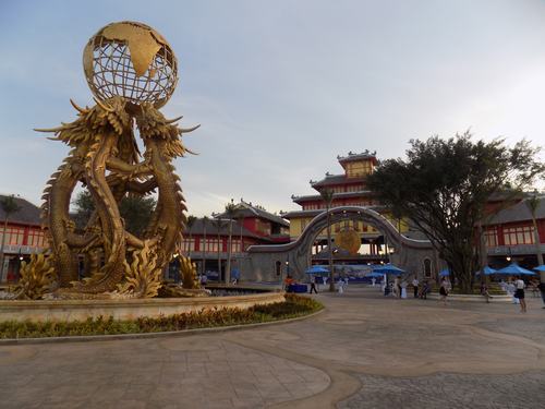 Các công trình thuộc dự án Sun World Ha Long Park. Ảnh Xây Dựng