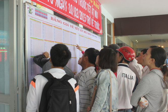 v&eacute; t&agrave;u tết, v&eacute; t&agrave;u điện tử, đường sắt VN, tết ất m&ugrave;i, Ga S&agrave;i G&ograve;n