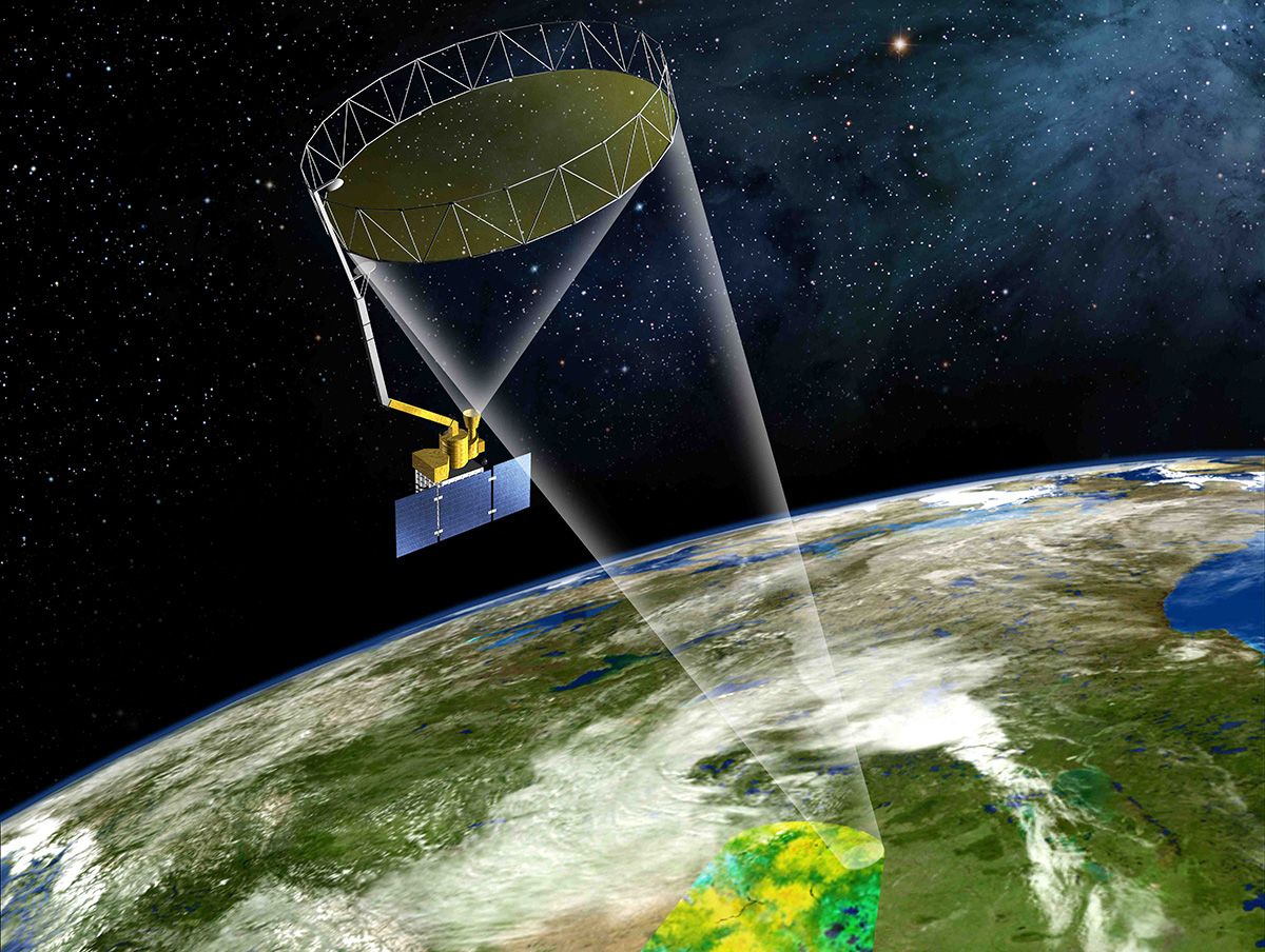 Vệ tinh NASA với t&ecirc;n gọi SMAP sẽ cung cấp nhiều th&ocirc;ng tin qu&iacute; gi&aacute; về thời tiết tr&aacute;i đất