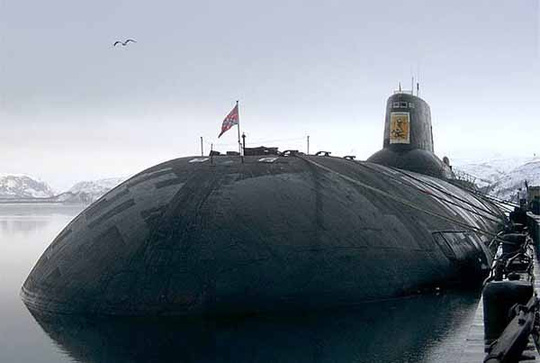 Arkhangelsk TK-17 l&agrave; t&agrave;u ngầm hạt nh&acirc;n lớn nhất thế giới