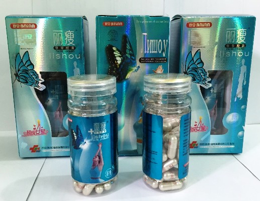 vi&ecirc;n nang giảm c&acirc;n Phục Linh Lishou