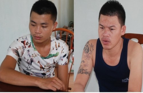 bắt 4 c&ocirc;ng nh&acirc;n ở Bắc Giang