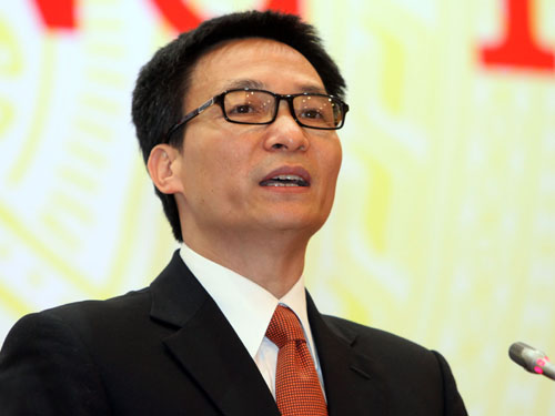 Ph&oacute; Thủ tướng Vũ Đức Đam 