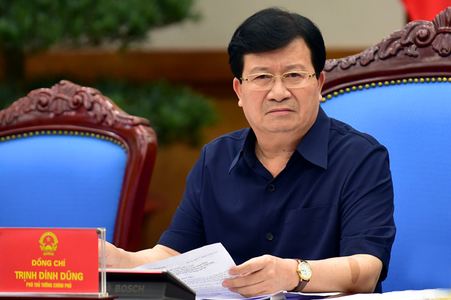 Phó Thủ tướng Trịnh Đình Dũng Phó Thủ tướng Trịnh Đình Dũng