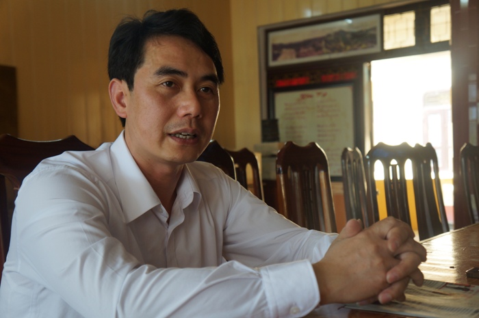 ông Lê Tiến Dũng, trưởng Ban Quản lý Di tích và Rừng Quốc gia Yên Tử ông Lê Tiến Dũng, trưởng Ban Quản lý Di tích và Rừng Quốc gia Yên Tử