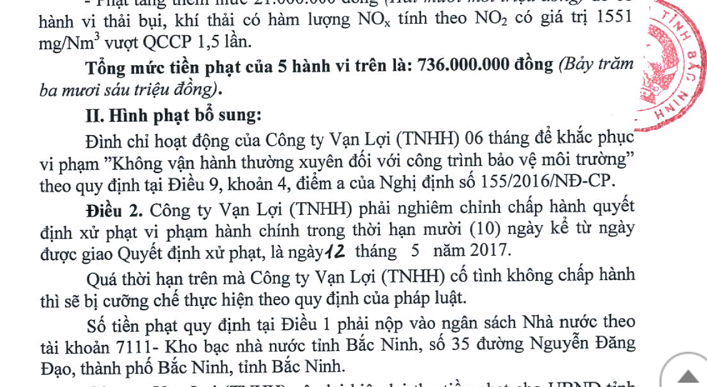 công ty vạn lợi bắc ninh công ty vạn lợi bắc ninh